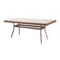 "Латте" плетеный стол из искусственного ротанга 160х90см, цвет коричневый, фото 1 