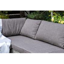  "Лунго" модуль диванный прямой с подушками, цвет cерый (гиацинт), фото 6 