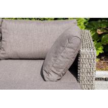  "Лунго" трансформирующийся диван из искусственного ротанга (гиацинт), цвет серый, фото 20 