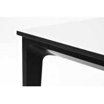  "Малага" обеденный стол из HPL 90х90см, цвет молочный, каркас черный, фото 4 
