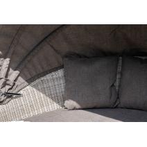  "Стильяно" плетеная кровать круглая, цвет бежевый, фото 8 