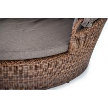  "Стильяно" плетеная кровать круглая, цвет коричневый, фото 4 