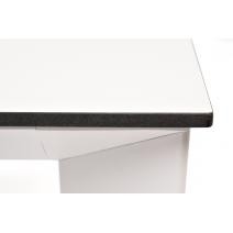  "Венето" обеденный стол из HPL 90х90см, цвет молочный, каркас белый, фото 6 