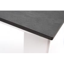  "Венето" обеденный стол из HPL 90х90см, цвет "серый гранит", каркас белый, фото 3 