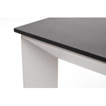  "Венето" обеденный стол из HPL 90х90см, цвет "серый гранит", каркас белый, фото 4 