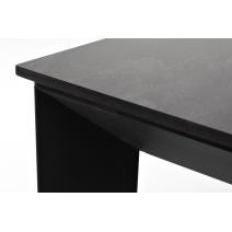  "Венето" обеденный стол из HPL 90х90см, цвет "серый гранит", каркас черный, фото 5 