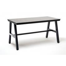  "Рио" стол из HPL 140х70см, H75, цвет столешницы "серый гранит", фото 1 