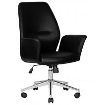  Офисное кресло для руководителей DOBRIN SAMUEL, черный, фото 1 