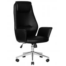  Офисное кресло для руководителей DOBRIN COLTON, черный, фото 1 