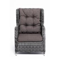  "Форио" кресло раскладное плетеное, цвет графит, фото 2 