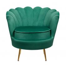  Дизайнерское кресло ракушка Pearl green v2 зеленый, фото 1 