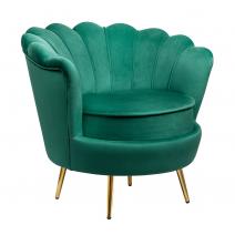  Дизайнерское кресло ракушка Pearl green v2 зеленый, фото 2 