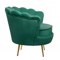  Дизайнерское кресло ракушка Pearl green v2 зеленый, фото 3 