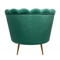  Дизайнерское кресло ракушка Pearl green v2 зеленый, фото 4 