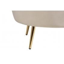  Дизайнерское кресло ракушка Pearl taupe коричневое, фото 6 