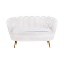  Дизайнерский диван ракушка букле бежевый Pearl double, фото 1 