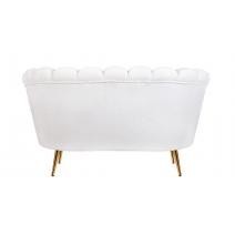  Дизайнерский диван ракушка букле бежевый Pearl double, фото 4 