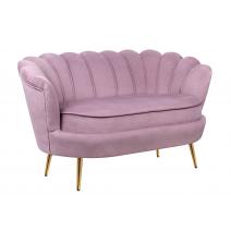  Дизайнерский диван ракушка Pearl double pink розовый, фото 2 
