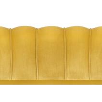  Дизайнерский  диван ракушка Pearl double yellow желтый, фото 6 