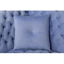  Голубой велюровый диван Lina Blue-W, фото 6 