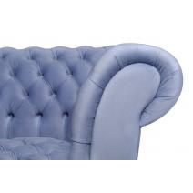  Голубой велюровый диван Lina Blue-B, фото 5 