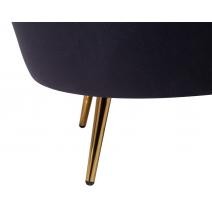  Дизайнерское кресло ракушка Pearl black черный, фото 7 