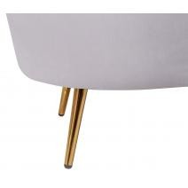  Дизайнерское кресло ракушка серое Pearl grey, фото 7 