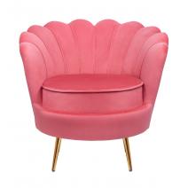  Дизайнерское кресло ракушка Pearl karmin красный, фото 1 