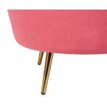  Дизайнерское кресло ракушка Pearl karmin красный, фото 7 