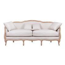  Бежевый трехместный диван Darcy 3 v2, фото 1 