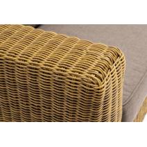  "Боно" диван из искусственного ротанга трехместный, цвет соломенный, фото 8 
