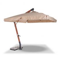  "Ливорно" зонт садовый 3х3м на боковой деревянной опоре, фото 1 