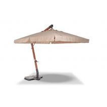  "Ливорно" зонт садовый 3х3м на боковой деревянной опоре, фото 2 