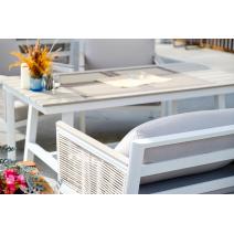  "Сан Ремо" стол обеденный из ДПК, каркас алюминиевый, фото 4 