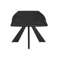 Стол DikLine SKU140 Керамика Черный мрамор/подстолье черное/опоры черные, фото 6 