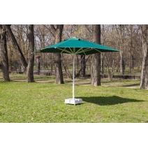  Зонт MISTRAL 300 квадратный без волана (база в комплекте) зеленый, фото 2 
