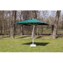  Зонт MISTRAL 300 квадратный без волана (база в комплекте) зеленый, фото 1 