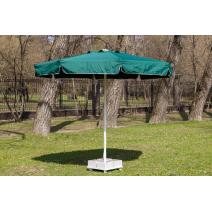  Зонт MISTRAL 300 круглый с воланом (база в комплекте) зеленый, фото 1 