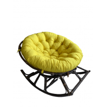  Подушка для кресла Папасан, цвет: желтый, фото 3 