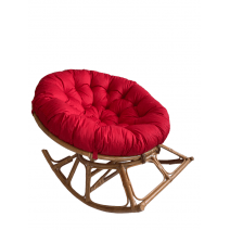  Подушка для кресла Папасан, цвет: красный, фото 3 