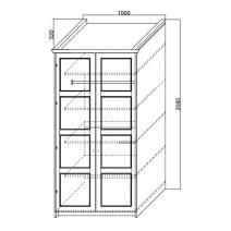  Каталея Комплект полок для 2-дверного шкафа - 2 шт, ваниль, фото 2 