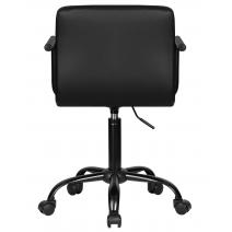  Офисное кресло для персонала DOBRIN TERRY BLACK, чёрный, фото 5 