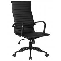  Офисное кресло для руководителей DOBRIN CLARK SIMPLE BLACK, чёрный, фото 1 