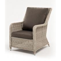  "Гляссе" кресло плетеное из искусственного ротанга, цвет бежевый, фото 1 