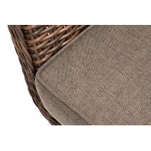  "Прованс" диван из искусственного ротанга трехместный, цвет коричневый, фото 8 