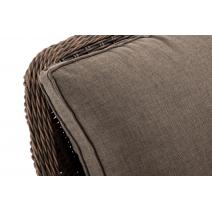  "Прованс" диван из искусственного ротанга трехместный, цвет коричневый, фото 10 