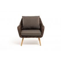  "Прованс" кресло из искусственного ротанга, цвет коричневый, фото 2 