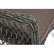 "Сицилия" плетеный стул из искусственного ротанга, цвет графит, фото 4 