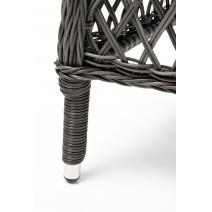  "Сицилия" плетеный стул из искусственного ротанга, цвет графит, фото 8 