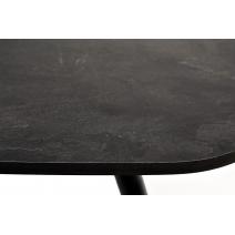  "Верона" журнальный стол из HPL 120х65, H40, каркас черный муар, цвет столешницы "серый гранит", фото 5 